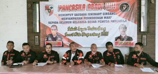 BPPH MPC Pemuda Pancasila Kabupaten Brebes mengeluarkan pernyataan sikap atas statmen Anggota DPR RI Junimart Girsang. /Arah Pantura