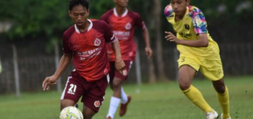 Kesebelasan Persab Brebes Junior menang 3-0 atas BJL 2000 Semarang di Piala Soeratin U-17 tahun 2021 /ist