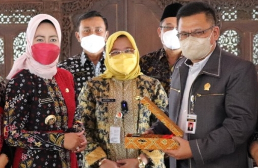 Kunjungan Komisi E DPRD Provinsi Jawa Tengah di Pendopo Brebes. /Ist