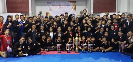 Atlet karateka Shindoka Jateng raih juara umum dalam Kejurnas Shindoka tahun 2022 yang digelar di Karawang Jawa Barat. /Ist