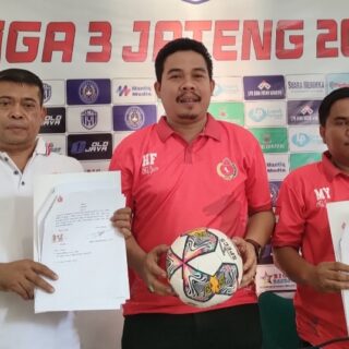 Persab Brebes melakukan kerjasama dengan 4 perusahaan lokal dalam Liga 3 Jateng dan Soeratin Cup 2022. /Arah Pantura