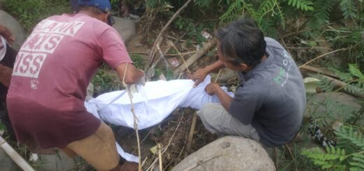 Warga di Desa Purbayasa Kecamatan Tonjong menemukan kerangka manusia. /Ist