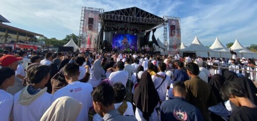 Ribuan warga Brebes memadati acara Pesta Rakyat Ganjar Pranowo. /Ist